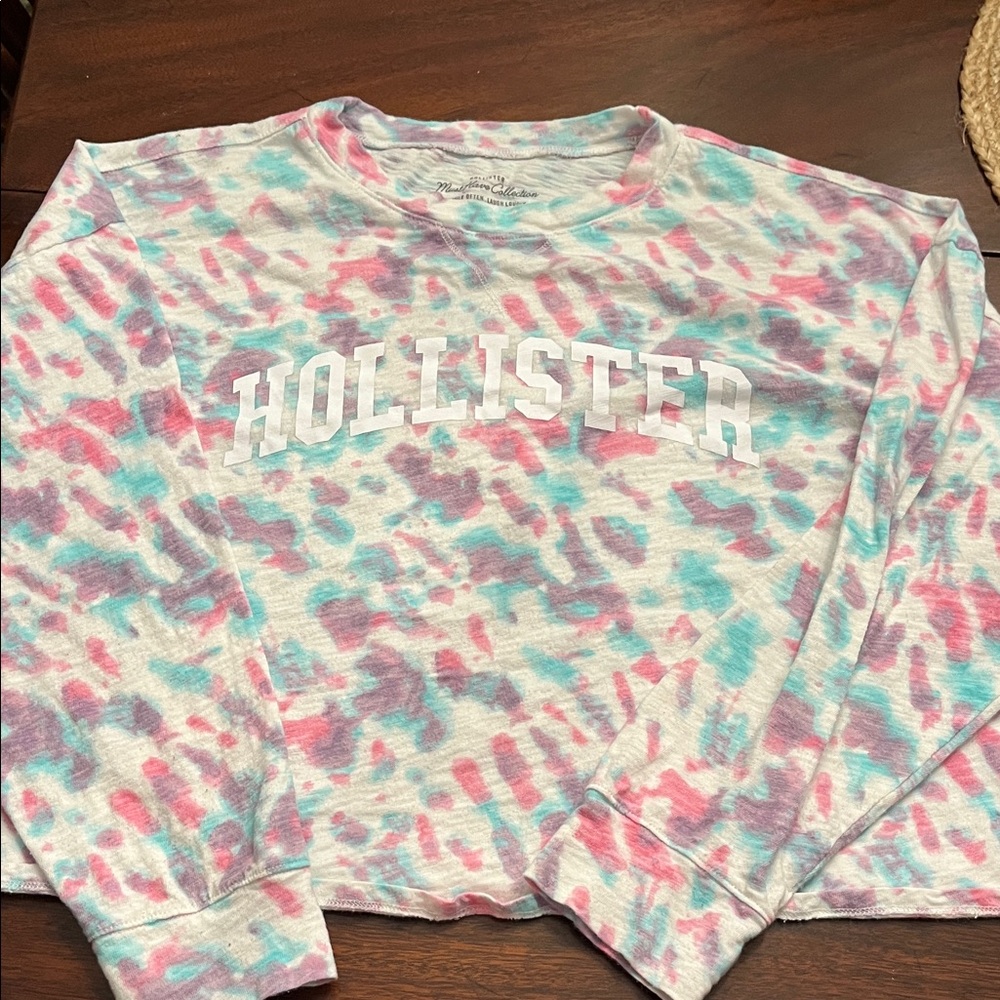 Hollister Tie-Dye long sleeve T shirt